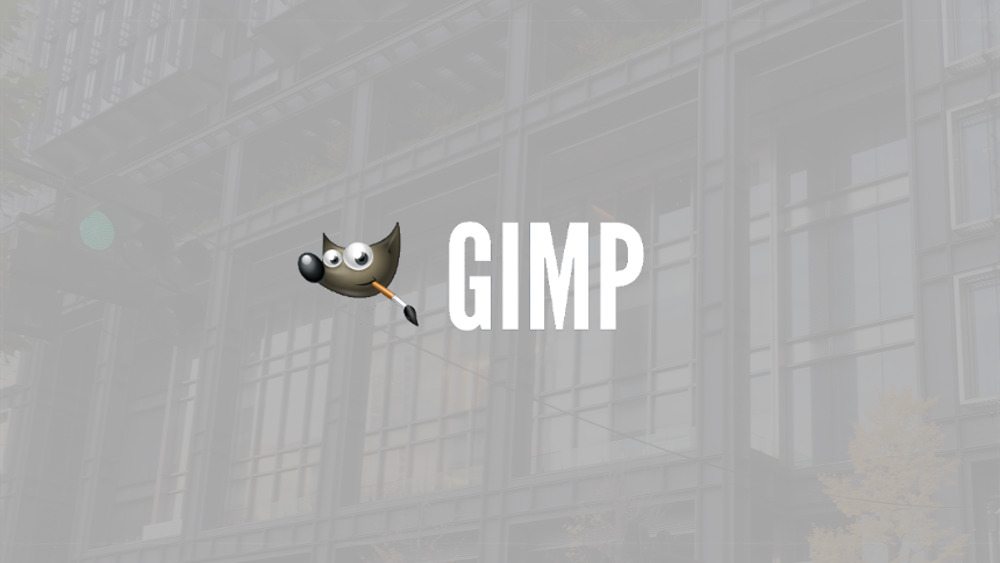 【GIMP】ペンツールで写真の簡単背景ぼかし