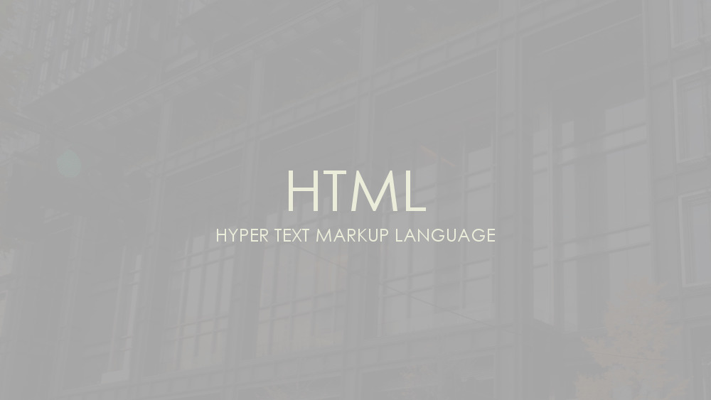 【HTML】要素の分類