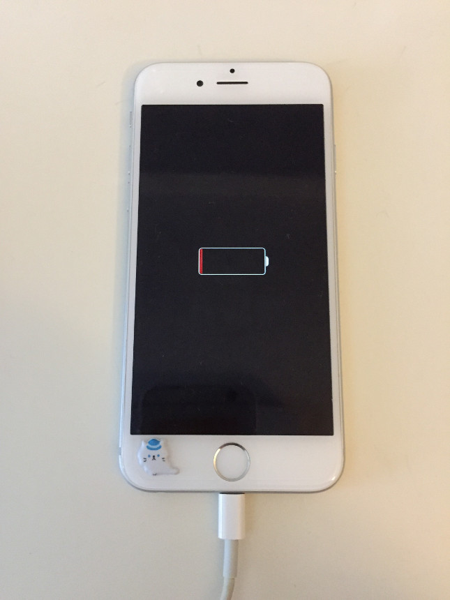 【iPhone・iPad】iPhone 6充電マークで起動しなーい