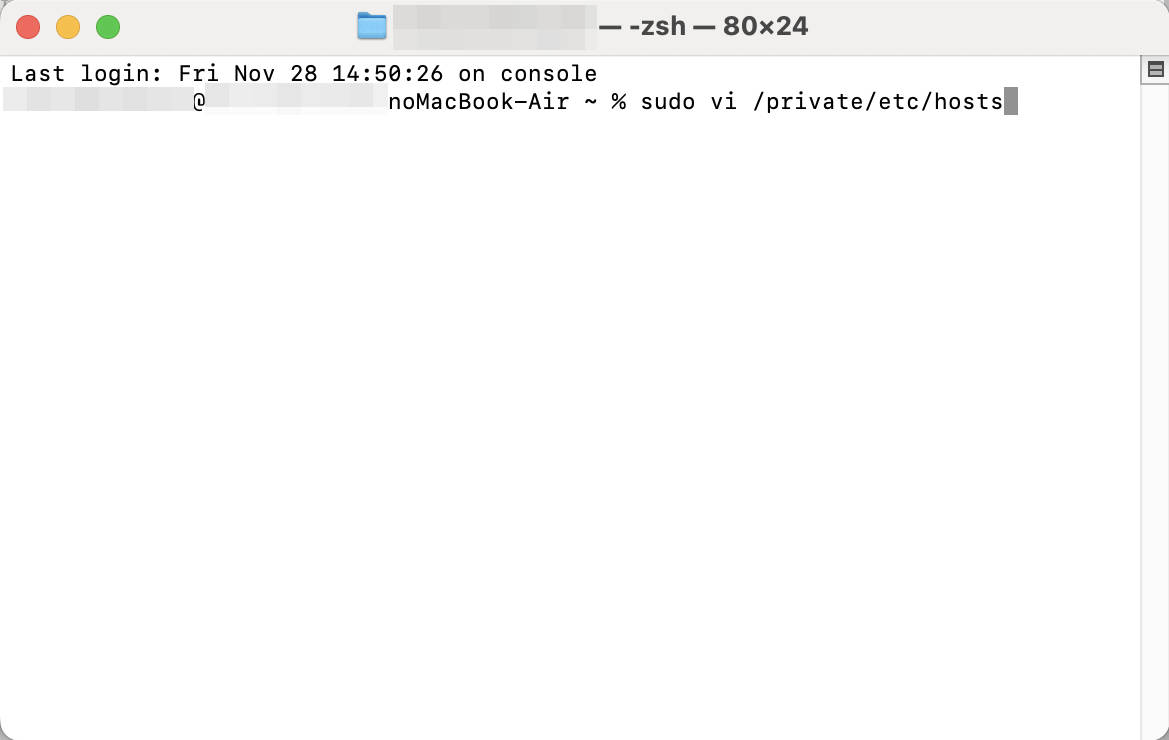 【LOCAL】MacにインストールしたMAMP7.2でバーチャルホストの設定