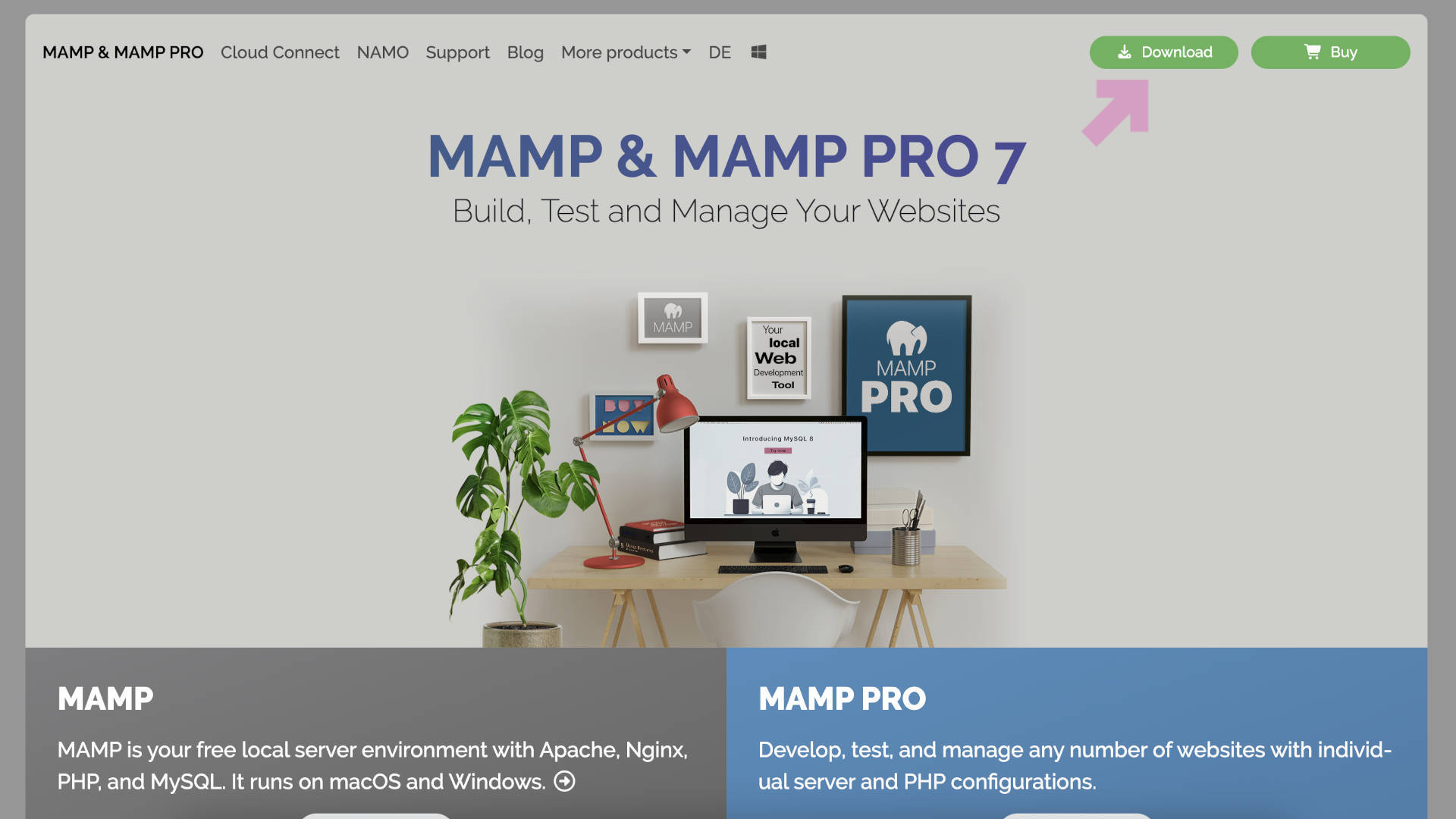 【LOCAL】MacにMAMP7.2をインストール